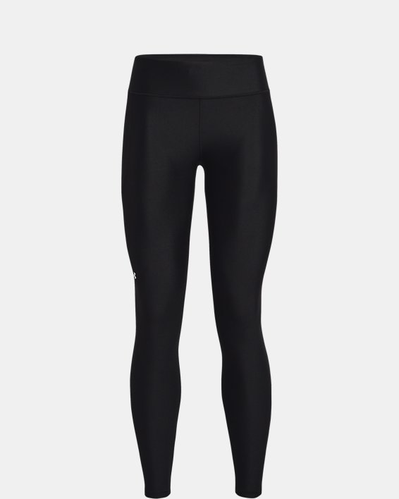 Women's HeatGear® No-Slip Waistband Mid-Rise Full-Length Leggings, Black, pdpMainDesktop image number 4